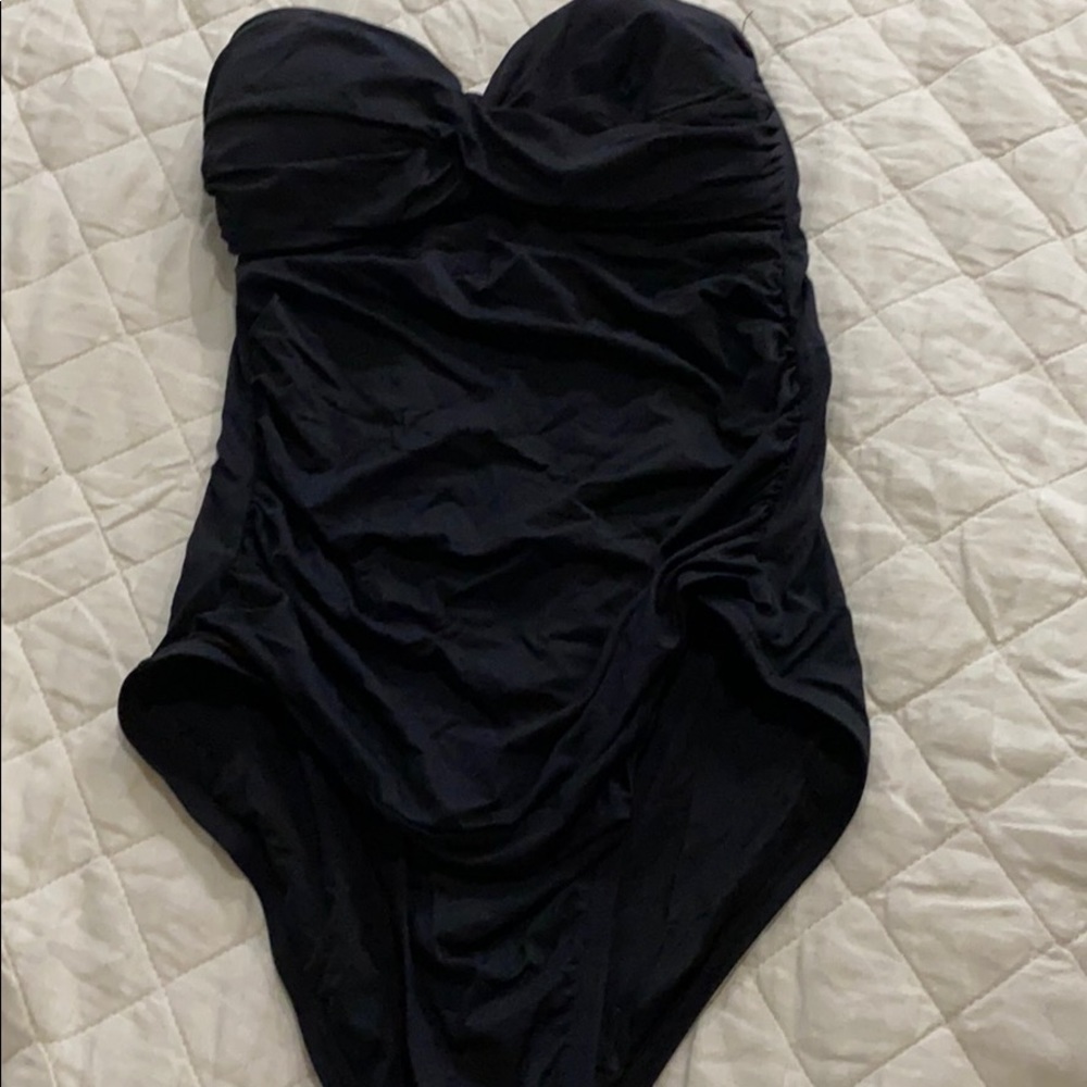Black one piece
